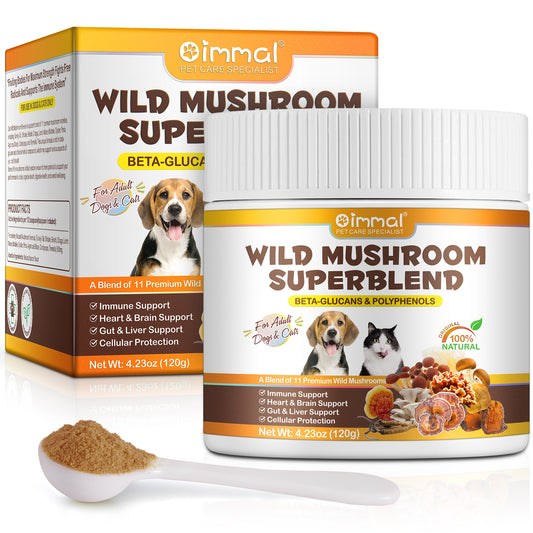 OlipetLabs Wild Mushroom Superblend for Dogs & Cats