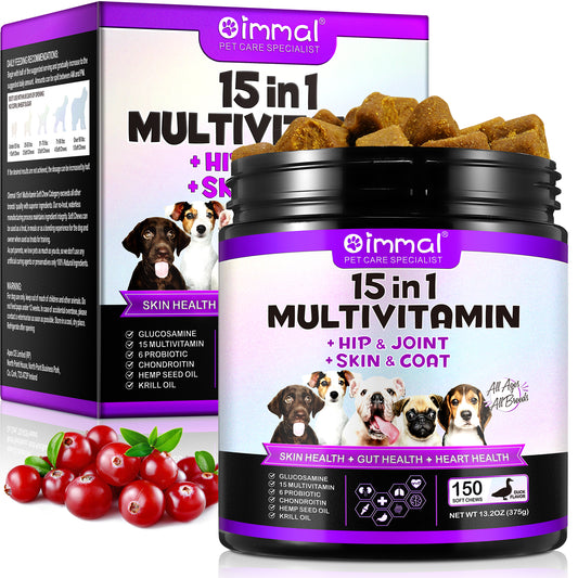 OlipetLabs 15-in-1 Multivitamin Soft Chews